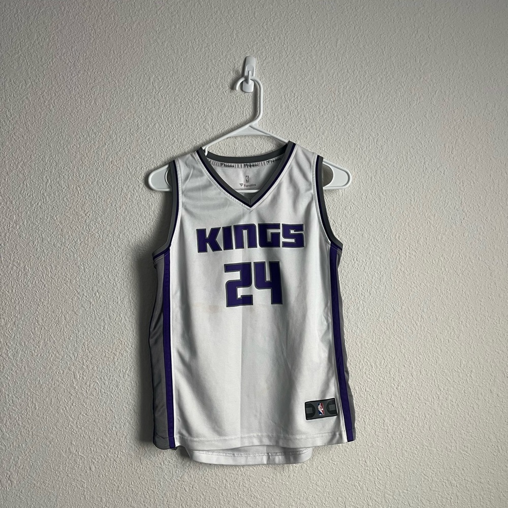 Fanatics BUDDY HEILD#24 Sacramento Kings Fast Break Replica Jersey Youth L 2018